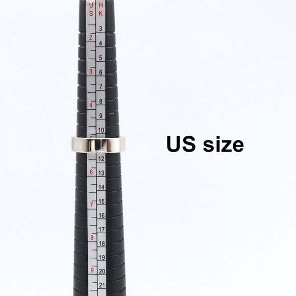 CARTIER 18k Silver Diamond Love Ring - Picture 6 of 7